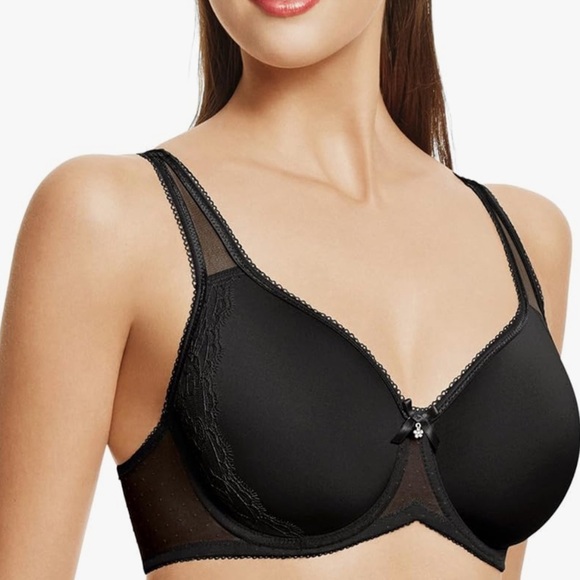 Wacoal Black Retro Chic Contour Bra - Picture 9 of 9